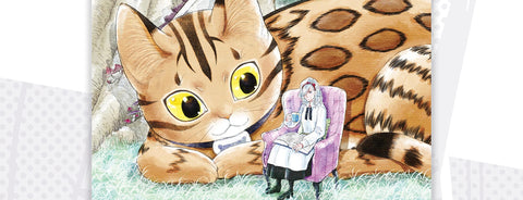 Seven Seas Licenses A CAT FROM OUR WORLD AND THE FORGOTTEN WITCH Manga Series