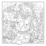 Cats and Dogs in Secret Places: Coloring Book